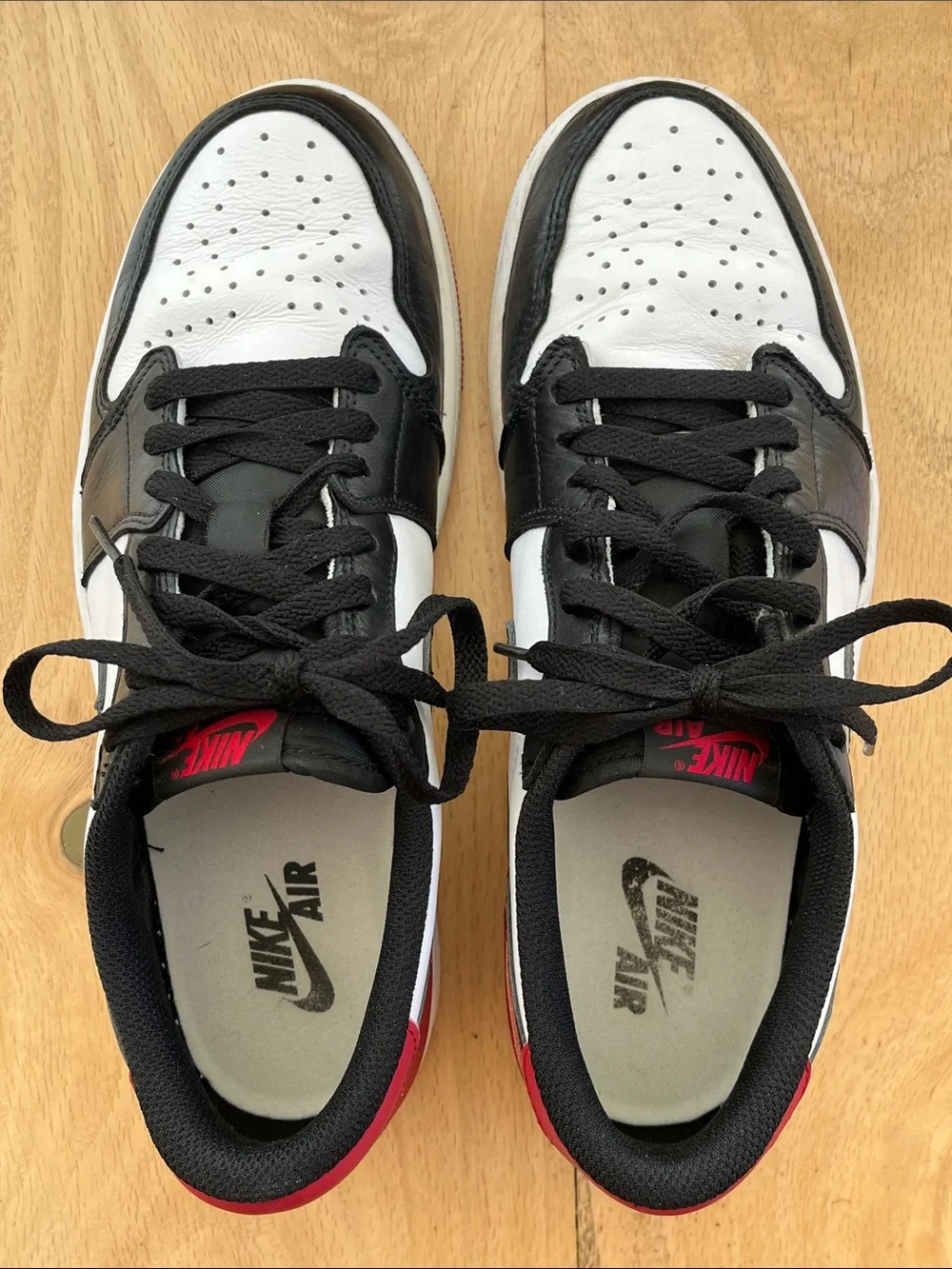 Nike Air Jordan 1 Retro Low OG “Black Toe”